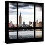 View from the Window - Skyline - Manhattan-Philippe Hugonnard-Stretched Canvas