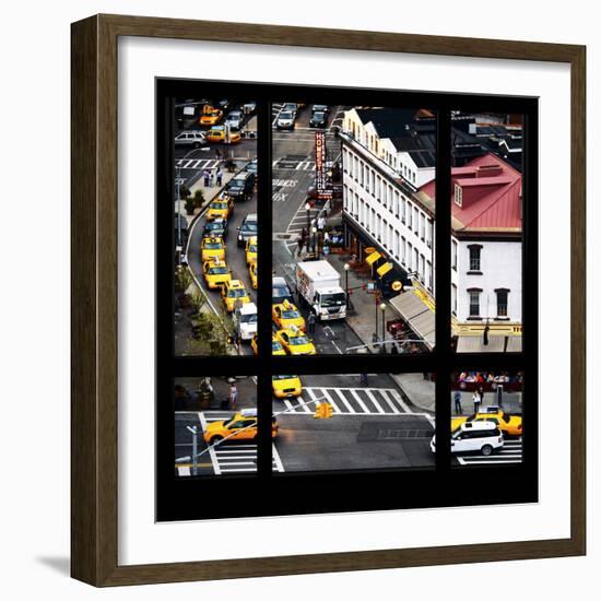 View from the Window - Taxis-Philippe Hugonnard-Framed Photographic Print