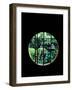 View from the Window, Tentokuin Temple, Kyoto, Japan-null-Framed Premium Photographic Print