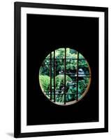 View from the Window, Tentokuin Temple, Kyoto, Japan-null-Framed Premium Photographic Print
