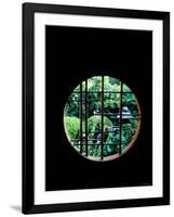 View from the Window, Tentokuin Temple, Kyoto, Japan-null-Framed Photographic Print