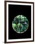 View from the Window, Tentokuin Temple, Kyoto, Japan-null-Framed Photographic Print