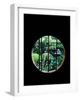 View from the Window, Tentokuin Temple, Kyoto, Japan-null-Framed Photographic Print