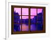 View from the Window the Grand Canal at Venice-Anna Siena-Framed Giclee Print