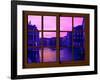 View from the Window the Grand Canal at Venice-Anna Siena-Framed Giclee Print