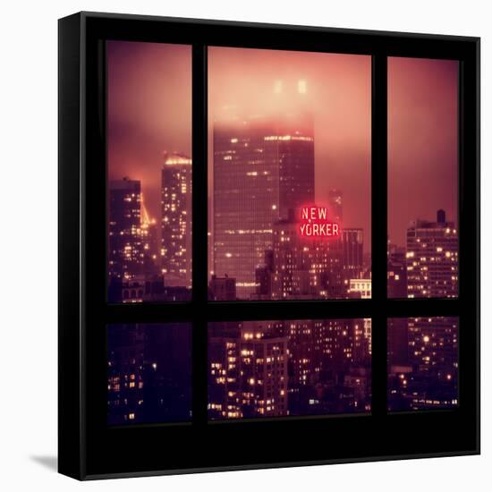 View from the Window - The New Yorker-Philippe Hugonnard-Framed Stretched Canvas