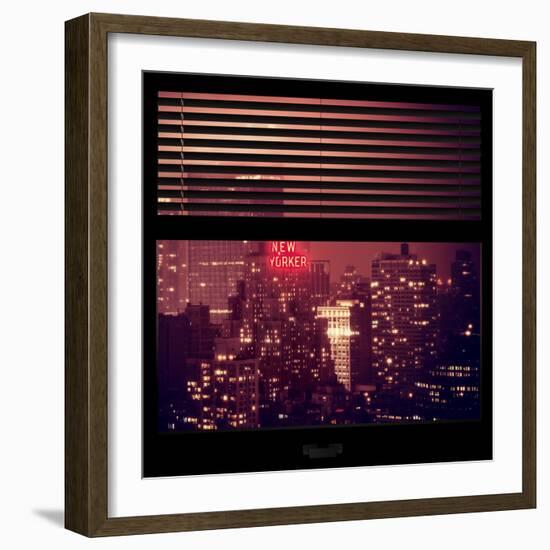 View from the Window - The New Yorker-Philippe Hugonnard-Framed Photographic Print