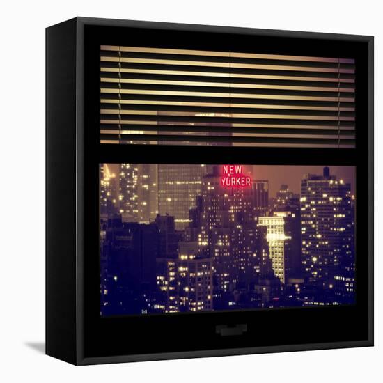 View from the Window - The New Yorker-Philippe Hugonnard-Framed Stretched Canvas