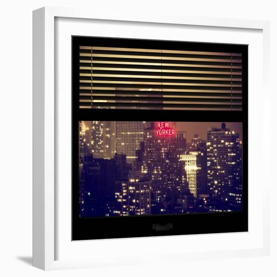 View from the Window - The New Yorker-Philippe Hugonnard-Framed Photographic Print