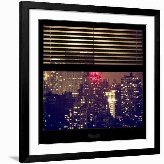 View from the Window - The New Yorker-Philippe Hugonnard-Framed Photographic Print