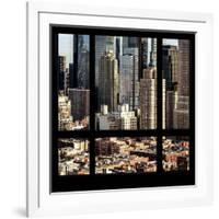 View from the Window - Theater District Manhattan-Philippe Hugonnard-Framed Photographic Print