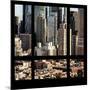 View from the Window - Theater District Manhattan-Philippe Hugonnard-Mounted Photographic Print