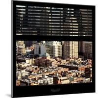 View from the Window - Theater District Manhattan-Philippe Hugonnard-Mounted Photographic Print