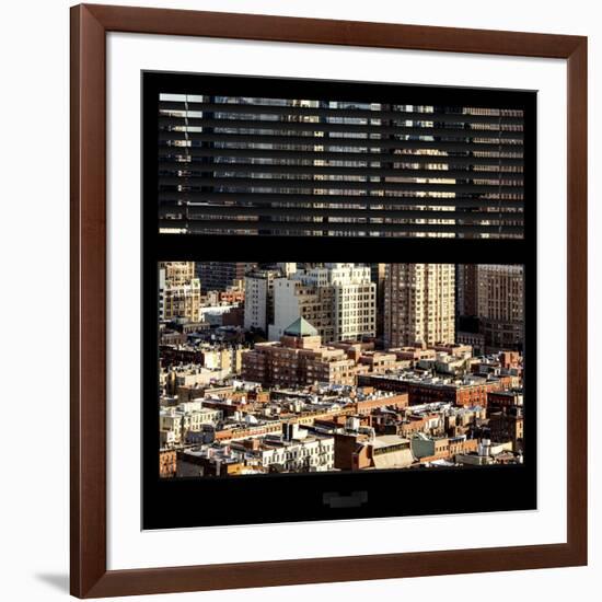 View from the Window - Theater District Manhattan-Philippe Hugonnard-Framed Photographic Print