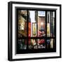 View from the Window - Times Square Buildings-Philippe Hugonnard-Framed Photographic Print