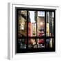 View from the Window - Times Square Buildings-Philippe Hugonnard-Framed Photographic Print