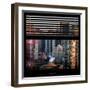 View from the Window - Times Square Buildings-Philippe Hugonnard-Framed Photographic Print