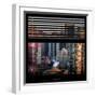 View from the Window - Times Square Buildings-Philippe Hugonnard-Framed Photographic Print