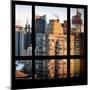 View from the Window - Times Square Buildings-Philippe Hugonnard-Mounted Photographic Print