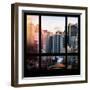 View from the Window - Times Square Buildings-Philippe Hugonnard-Framed Photographic Print