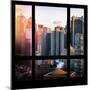 View from the Window - Times Square Buildings-Philippe Hugonnard-Mounted Photographic Print