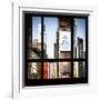 View from the Window - Times Square Buildings-Philippe Hugonnard-Framed Photographic Print