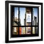 View from the Window - Times Square Buildings-Philippe Hugonnard-Framed Photographic Print