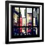 View from the Window - Times Square Buildings-Philippe Hugonnard-Framed Photographic Print