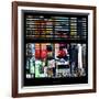 View from the Window - Times Square Buildings-Philippe Hugonnard-Framed Photographic Print