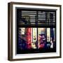 View from the Window - Times Square Buildings-Philippe Hugonnard-Framed Photographic Print