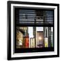 View from the Window - Times Square Buildings-Philippe Hugonnard-Framed Photographic Print