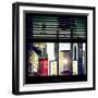 View from the Window - Times Square Buildings-Philippe Hugonnard-Framed Photographic Print