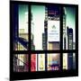 View from the Window - Times Square Buildings-Philippe Hugonnard-Mounted Photographic Print