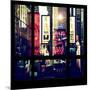 View from the Window - Times Square Buildings-Philippe Hugonnard-Mounted Photographic Print