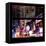 View from the Window - Times Square Night-Philippe Hugonnard-Framed Stretched Canvas