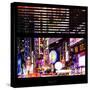 View from the Window - Times Square Night-Philippe Hugonnard-Stretched Canvas