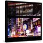 View from the Window - Times Square Night-Philippe Hugonnard-Stretched Canvas