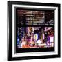 View from the Window - Times Square Night-Philippe Hugonnard-Framed Photographic Print