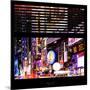 View from the Window - Times Square Night-Philippe Hugonnard-Mounted Photographic Print