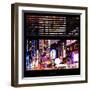 View from the Window - Times Square Night-Philippe Hugonnard-Framed Photographic Print