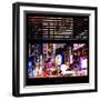 View from the Window - Times Square Night-Philippe Hugonnard-Framed Photographic Print