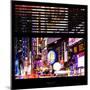 View from the Window - Times Square Night-Philippe Hugonnard-Mounted Photographic Print