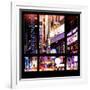 View from the Window - Times Square Night-Philippe Hugonnard-Framed Photographic Print