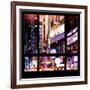 View from the Window - Times Square Night-Philippe Hugonnard-Framed Photographic Print