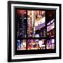 View from the Window - Times Square Night-Philippe Hugonnard-Framed Photographic Print