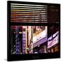 View from the Window - Times Square Night-Philippe Hugonnard-Stretched Canvas