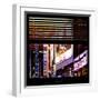 View from the Window - Times Square Night-Philippe Hugonnard-Framed Photographic Print