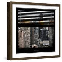 View from the Window - Times Square-Philippe Hugonnard-Framed Photographic Print