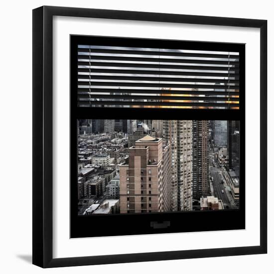 View from the Window - Times Square-Philippe Hugonnard-Framed Photographic Print