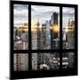 View from the Window - Times Square-Philippe Hugonnard-Mounted Photographic Print